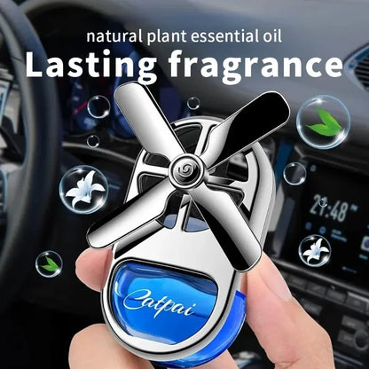 Obrotowy odświeżacz powietrza – mini aromaterapia do auta