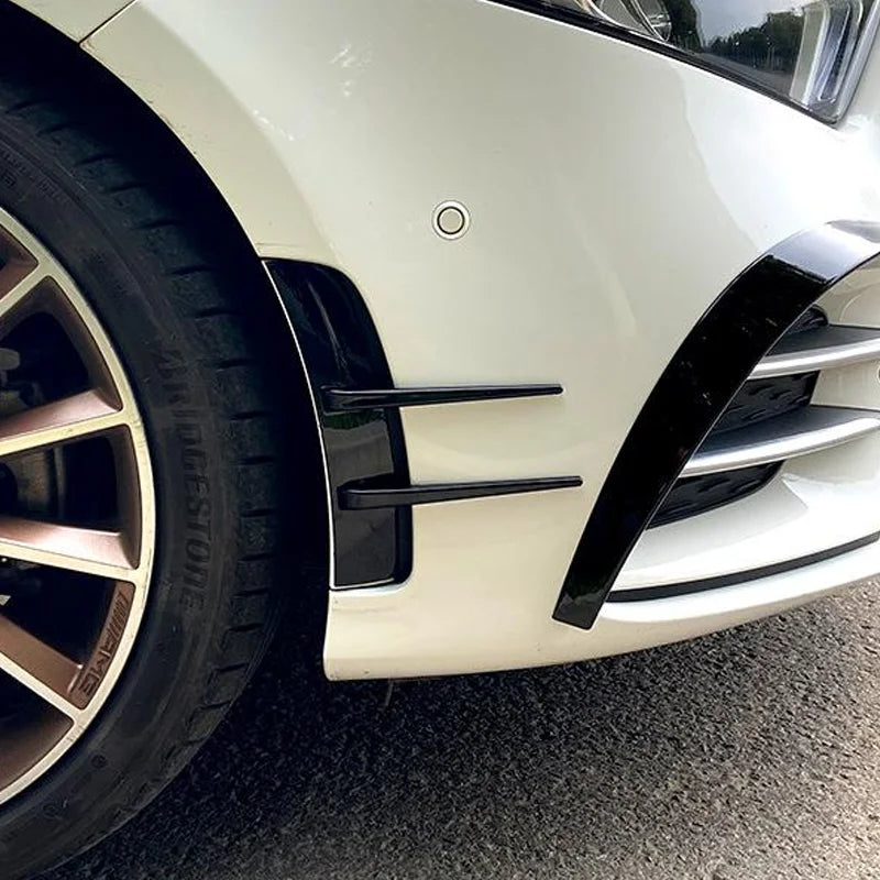 2x przedni splitter do zderzaka Benz A-Class