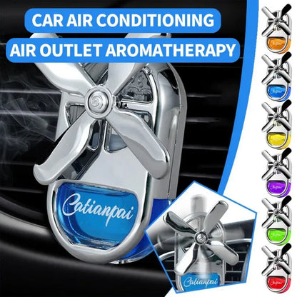 Obrotowy odświeżacz powietrza – mini aromaterapia do auta